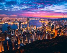 Image result for Hong Kong Skyline at Night Wallpaper