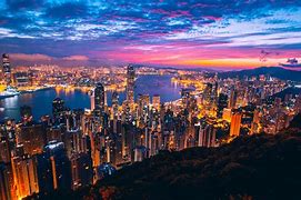 Image result for Hong Kong Skyline at Night