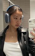 Image result for Apple Headphoes On People
