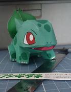 Image result for Pokemon Papercraft Bulbasaur