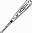 Image result for Baseball Bat Clipart