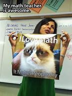 Image result for Grumpy Cat Math Meme