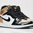 Image result for Air Jordan 1 Retro High Og Black Gold