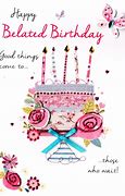 Image result for Free Belated Birthday Cards