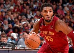 Image result for Donovan Mitchell Dunking Cavs