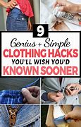 Image result for Clothing Hacks for Ladies