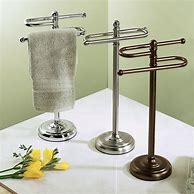Image result for Bath Towel Rack Stand