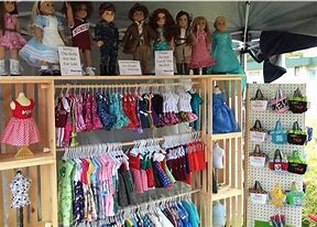 Image result for Craft Booth Display Clothing