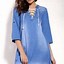 Image result for Lace Up Denim Tunic