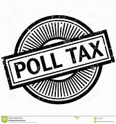 Image result for Poll Tax Clip Art