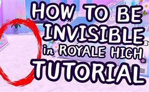 Image result for How to Make Yourself Invisible in Royale High