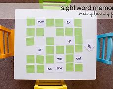 Image result for Word Memory Picture DIY