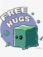 Image result for Gelatinous Cube Free Hugs SVG