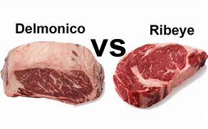 Image result for Delmonico vs Ribeye