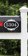 Image result for Mailbox Number Stickers