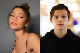Image result for Tom Holland supports Zendaya's new movie