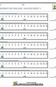 Image result for Measuring Lines in Cm