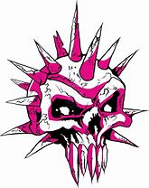 Image result for Punk Rock Skull