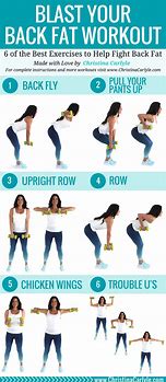 Image result for At Home Workouts to Get Rid of Back Fat