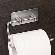 Image result for Brushed Stainless Steel Paper Towel Holder