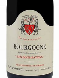 Image result for Geantet Pansiot Bourgogne Bons Batons