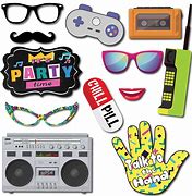 Image result for 90s Party Photobooth Props