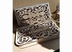 Image result for Laser-Cut Foldable Gift Box Template