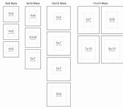 Image result for Standard Print Size Chart