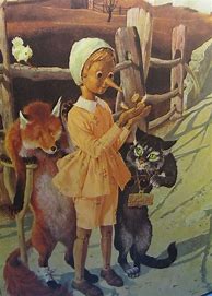 Image result for Pinocchio Illustration