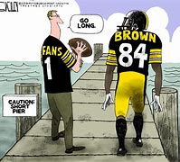 Image result for Browns-Steelers Cartoon