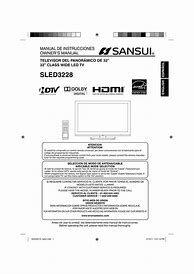 Image result for Sansui TV Manual