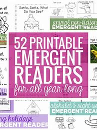 Image result for Free Printable Emergent Reader Booklets