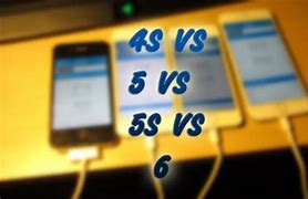 Image result for iPhone 4 vs 4S vs 5