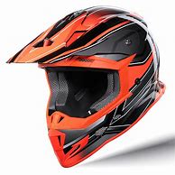 Image result for Orange Dirt Bike Helmet