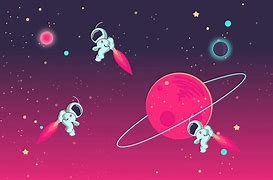 Image result for PC Wallpaper Cartoon Space