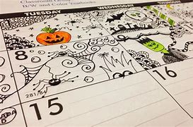 Image result for October Calendar Doodles