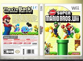 Image result for New Super Mario Bros. Wii Box Art