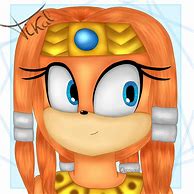 Image result for Sonic Tikal Fan Art