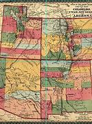 Image result for Map of Arizona and Colorado