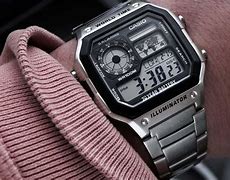 Image result for Casio Gold Watch Men