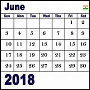 Image result for June 2018 Calendar Hindu