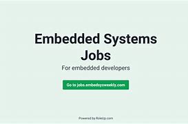 Image result for Embedded System Jobs