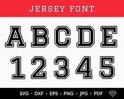 Image result for Marquette Basketball Jersey Font SVG