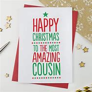 Image result for Merry Christmas Cousin Memes