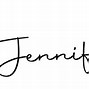 Image result for Jennifer Signature