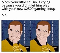 Image result for Crying at Computer Meme
