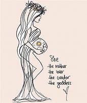 Image result for Baby Bump Drawing