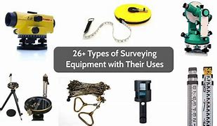 Image result for Land Surveying Tools