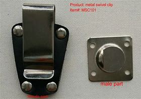 Image result for Metal Rotating Belt Clip