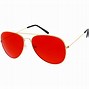 Image result for Red Lense Sunglasses